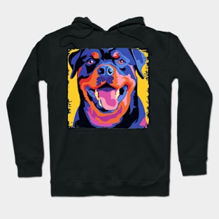 Rottweiler Pop Art - Dog Lover Gifts Hoodie